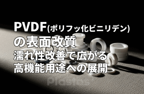 PVDF(ポリフッ化ビニリデン)の表面改質 ― 濡れ性改善で広がる高機能用途への展開